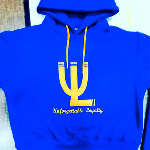 Blue/Gold Logo Hoodie